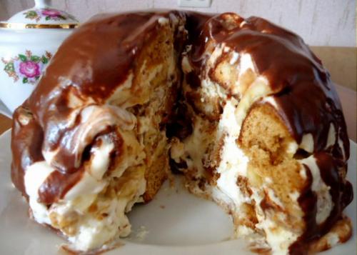 Торт из пряников.

