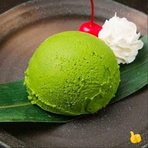 Японское мороженое из зеленого чая.