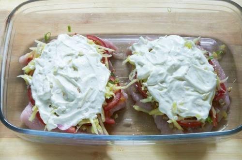 Куриная грудка под шубой. 05