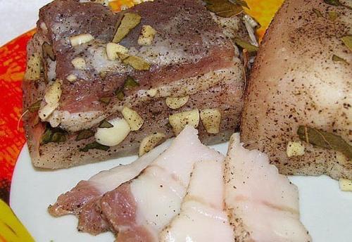 Маринованное сало - дивный рецепт под градусом. 03