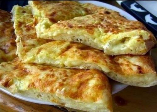 Быстрое хачапури к завтраку.

