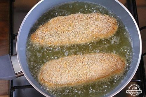 Котлеты по-киевски.  Ингредиенты. 08