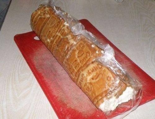 Твороженный пирог без выпечки. 06