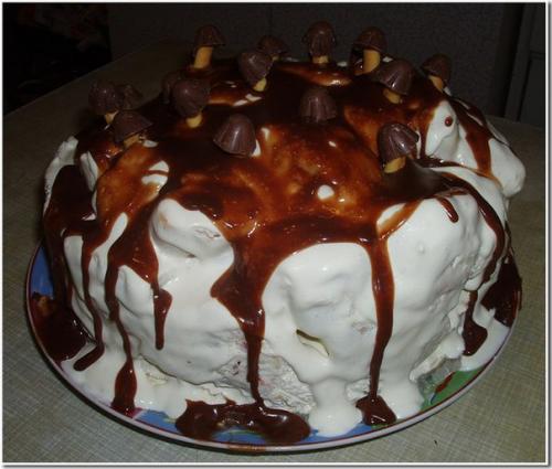 Новогодний торт Трухлявый Пень.