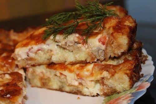 Пирог с мясом Легче НЕ Бывает.