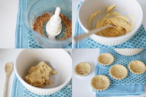 Корзинки с абрикосовым кремом Зефир. 01