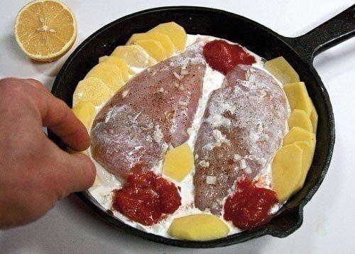 Куриные грудки, запеченные в сливках под сыром. 06 Куриные грудки, запеченные в сливках под сыром. 06