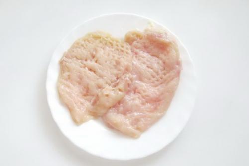 Куриные отбивные в морковном кляре. 01