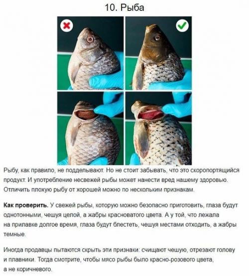 Полезная шпаргалка. Kaк отличить качественную еду от вредной для здоровья? 09