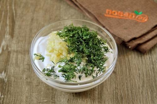 Овощной торт.  Ингредиенты: 04