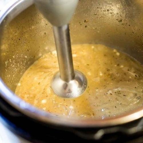 Индейка в скороварке с горчичным соусом. 07