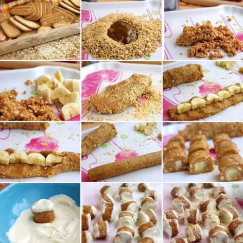Конфеты с банановой начинкой.