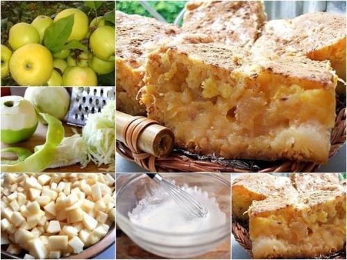 Яблочная Бабка.  Яблочная Бабка - очень ароматная, нежнейшая, вкусная выпечка.