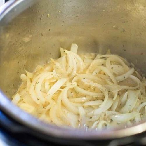 Индейка в скороварке с горчичным соусом. 04