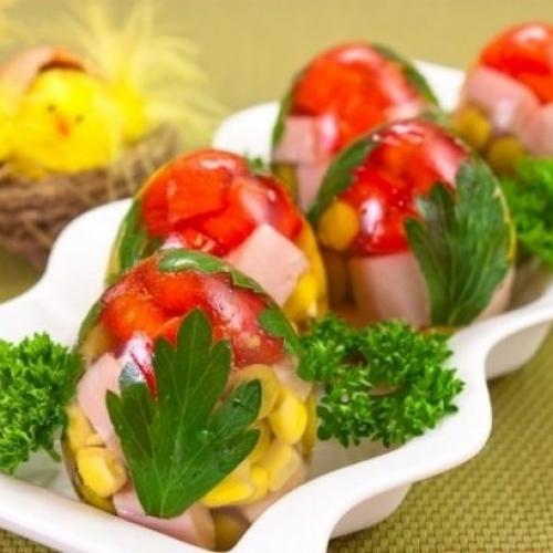 Яйца фаберже (простой рецепт).

