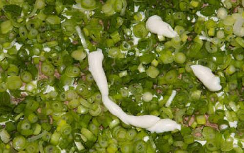 Рецепт салата Мимоза. 04