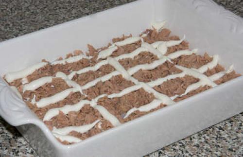 Рецепт салата Мимоза. 03