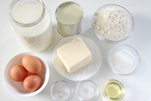 Блинный торт. Ингредиенты: 01 Блинный торт. Ингредиенты: 01