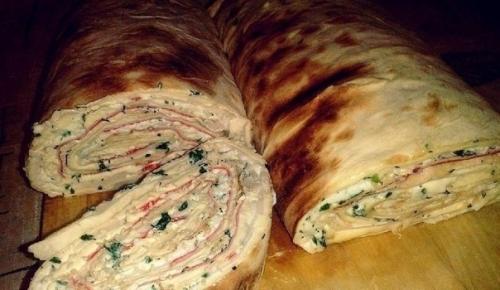 Закусочные рулеты из лаваша. 04