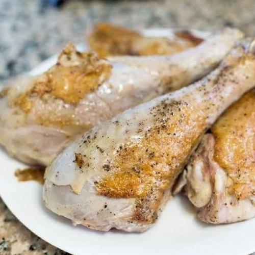 Индейка в скороварке с горчичным соусом. 03