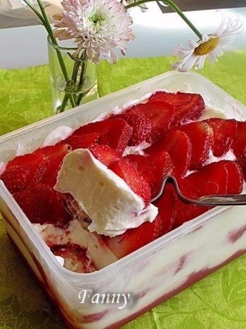 10 десертов с клубникой без выпекания. 06