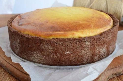 Творожник со сгущёнкой и орехами. 05