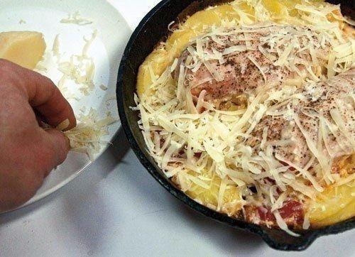 Куриные грудки, запеченные в сливках под сыром. 07 Куриные грудки, запеченные в сливках под сыром. 07