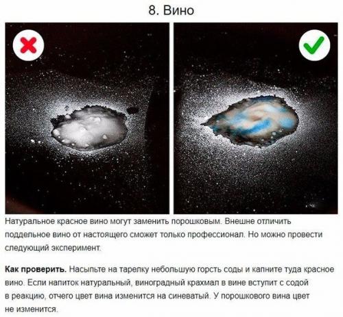 Полезная шпаргалка?  Kaк отличить качественную еду от вредной для здоровья? 06