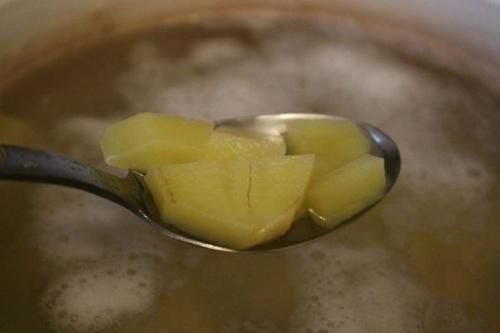 Быстрый суп с сосисками. 01