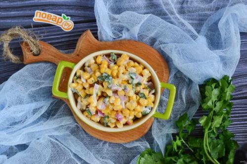 Салат Кукурузный мир.