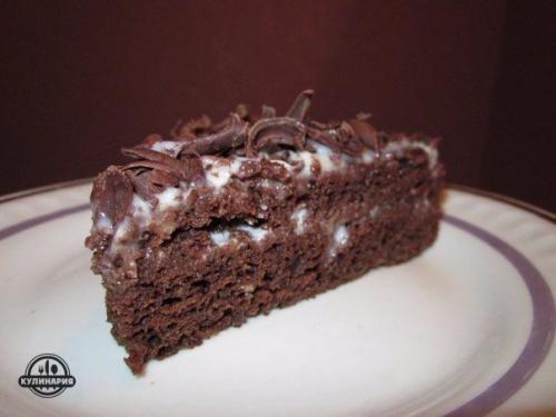 Шоколадный торт Обыкновенное Чудо. 06