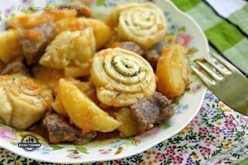 Нудли по-украински.  Понадобится: