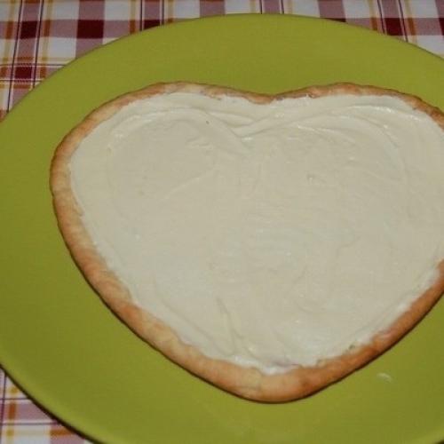 Пирог с белым шоколадом на День валентина. 07