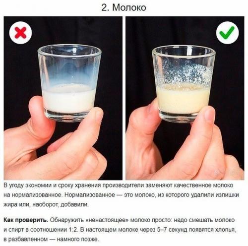 Полезная шпаргалка. Kaк отличить качественную еду от вредной для здоровья? 01