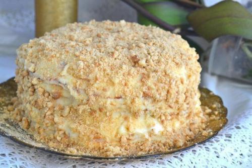 Торт Наполеон на СКОВОРОДКЕ.