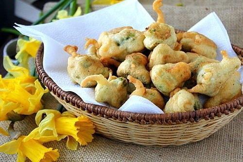 Капуста брокколи в кляре.