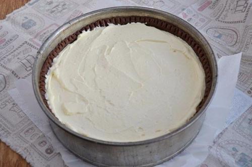 Творожник со сгущёнкой и орехами. 04