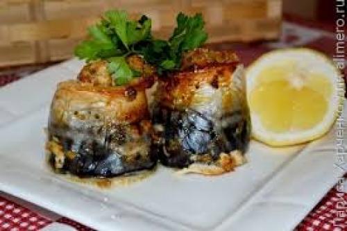 Просто невероятно вкусные рулетики из скумбрии, запеченные с овощами. 01 Просто невероятно вкусные рулетики из скумбрии, запеченные с овощами. 01