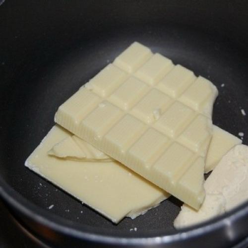 Пирог с белым шоколадом на День валентина. 06