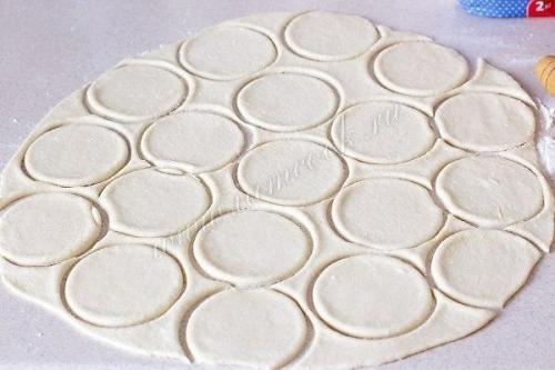 Творожное печенье Уголки. 01