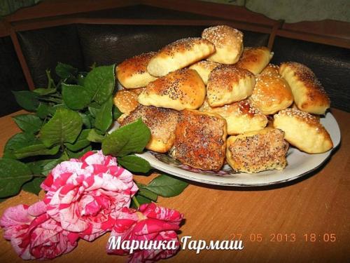 Домашняя выпечка к чаю.