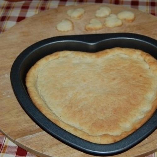 Пирог с белым шоколадом на День валентина. 05