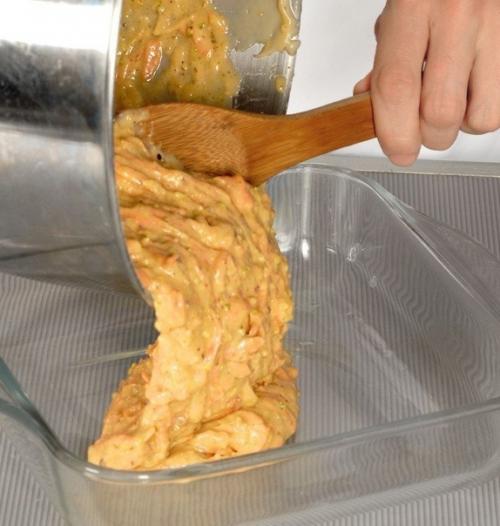 Морковный кекс с грецкими орехами. 05 Морковный кекс с грецкими орехами. 05