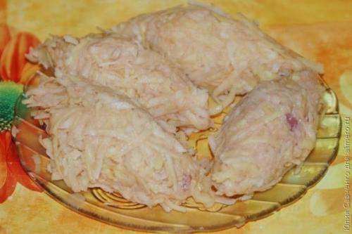 Картофельные зразы с мясным фаршем. 03