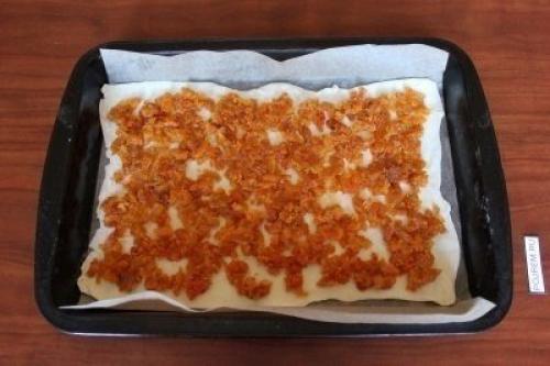 Пахлава из слоеного теста. 04