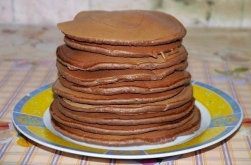 Чоко - панкейки на завтрак.
