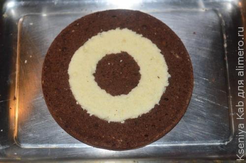 Шахматный торт в мультиварке. 05