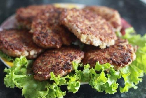 Гречневые котлеты с грибами.

