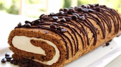 5 рецептов вкуснейших домашних бисквитных рулетов. 04