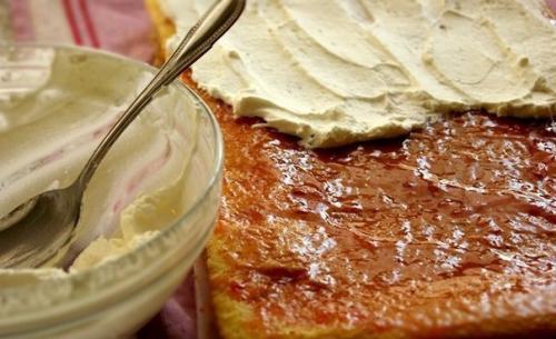 Рецепт нежного рулета. 04